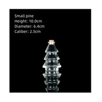 Transparente Korkglas Wunsch flasche einzigartige Kreativität leere Regenbogen flasche glückliche Drift flasche Großhandel