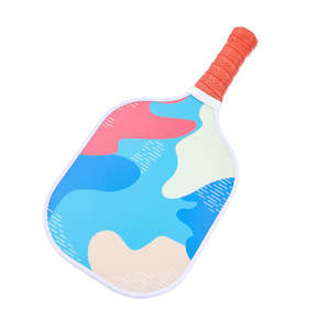 Juego de palas de pickleball de 13.4 mm con mango antideslizante de fibra de vidrio, 4 pelotas y bolsa Oxford para entrenamiento y recreación - Product Image 3