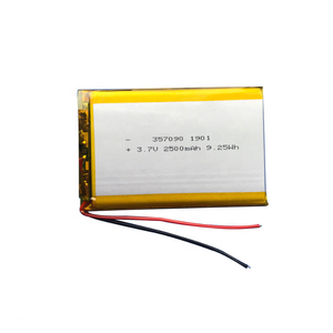 High capacity Battery 357090 li-ion 2500mah 3,7 v lithium polymer battery - Product Image 1