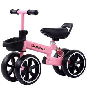 Venta caliente bicicleta de equilibrio de acero de alto carbono niños mini bicicleta niños equilibrio bicicleta de entrenamiento con cesta - Product Image 2