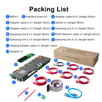 JIKONG 8-16S Active BMS Mendukung Koneksi Paralel BMS Lifepo4 16S 48V JK BMS 200A