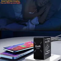 Chargeur rapide GaN 20W avec câble Type-C rétractable, adaptateur de charge rapide pour iPhone 17 16 15 14 13 12 11 iPad