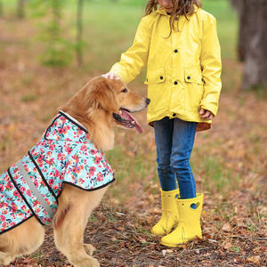 <span class=keywords><strong>Impermeable</strong></span> de Lujo para Perros Grandes, Chaqueta Cortavientos y Transpirable, Sudadera con Capucha para Mascotas, Ropa para Perros Grandes - Product Image 1