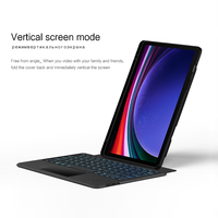 Para Samsung Galaxy Tab S7 11 "Funda con teclado Compatible con Android/Ios/Windows Tablet Teclado inalámbrico