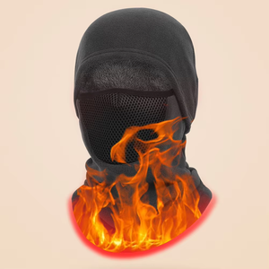 Masque de ski pour hommes <span class=keywords><strong>cagoule</strong></span> en maille coupe-vent thermique cache-cou pour cyclisme masque complet masque de <span class=keywords><strong>moto</strong></span> doublure de casque - Product Image 2