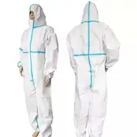 Vêtements de protection jetables haute résistance microporeux PPE Type 5 6 combinaison professionnelle coutures scellées vêtements de protection