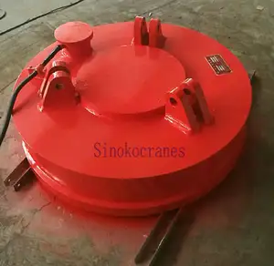 굴삭기 용 원형 전기 자석 리프팅 220v 고철 리프트 전기 자석