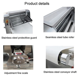 Laminoir à pâte portable réversible de qualité supérieure, <span class=keywords><strong>prix</strong></span> <span class=keywords><strong>d</strong></span>'usine, pour la fabrication de croissants - Product Image 3