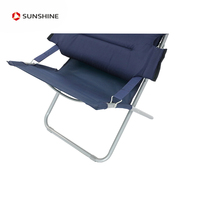 Chaise d'extérieur inclinable et réglable, fauteuil Portable, facile à transporter, pliable, 2 positions, nouveau modèle
