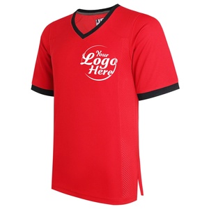 Camisetas de Fútbol Transpirables para Equipos, Detalles Cosidos Personalizados, OEM al por Mayor - Product Image 1