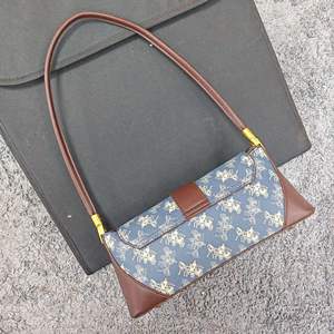 Bolso Tote Casual Cuadrado Retro de Alta Gama 2025, Diseño Geométrico, PU Impermeable, Cierre de Cremallera y Broche, para Mujer - Product Image 4