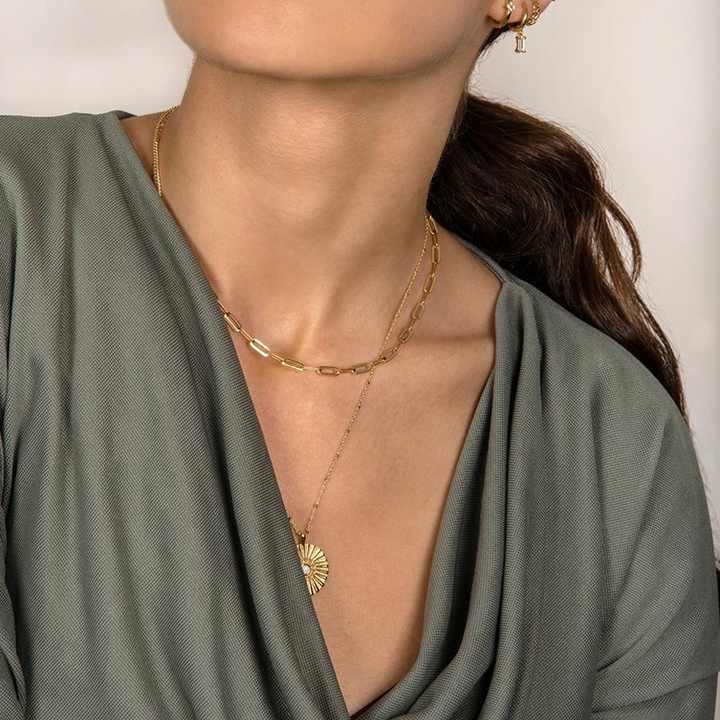 女性ヴィンテージチャイニーズ18Kゴールド925スターリングシルバー 