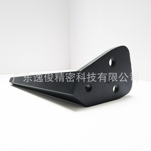 Aluminum Alloy Furniture <b>Leg</b> 180Mm Graphite Color Heavy Duty <b>For</b> <b>Sofa</b> Cabinet Industrial Design - Product Image 2