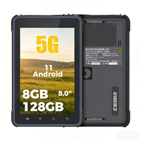 Tablet Industrial Resistente de 8 Pulgadas, 5G, Wi-Fi, Android 11, Qualcomm, 8GB+128GB, Pantalla Capacitiva, Nueva para Logística