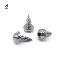 BJCJTi Factory Supply Vis Torx autotaraudeuse en titane Gr5 M5 M6 certifiée ISO9001/CE à filetage standard pour moto