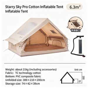 Tente familiale double automatique en liquidation, une chambre, un salon, gonflable, imperméable, quatre saisons, pour <span class=keywords><strong>caravane</strong></span> et camping-car - Product Image 3