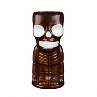 Tasse Tiki en céramique créative en gros pour bar à cocktails et thème hawaïen