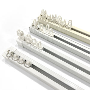 Cortina deslizante de aleación de aluminio personalizada, cortina de tela para sala de estar, servicio personalizado, venta al por mayor - Product Image 1