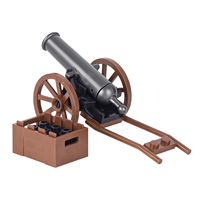 MOC5006 Scène de bataille médiévale, char d'assaut, simulation de la Seconde Guerre mondiale, blocs de construction, jouets MOC, accessoires de scène militaire pour enfants