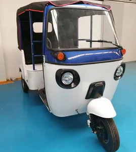 Wholesale Cheap Electric Tricycle Cng Auto Rickshaw Passenger Tutuk Three Wheel Bajaj Tuk Tuk For Hot Sale In India