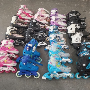 Rollers d'<span class=keywords><strong>Occasion</strong></span> de Marque en Gros pour Adultes et Enfants, Chaussures Mixtes Usagées pour Enfants - Product Image 3