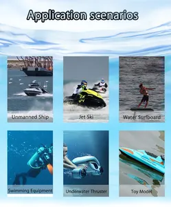 Faradyi Custom 24V 48V Waterproof Sea Scooter Surf Bldc Motor Ip68 For Underwater Thruster Submersible Brushless Dc Motor