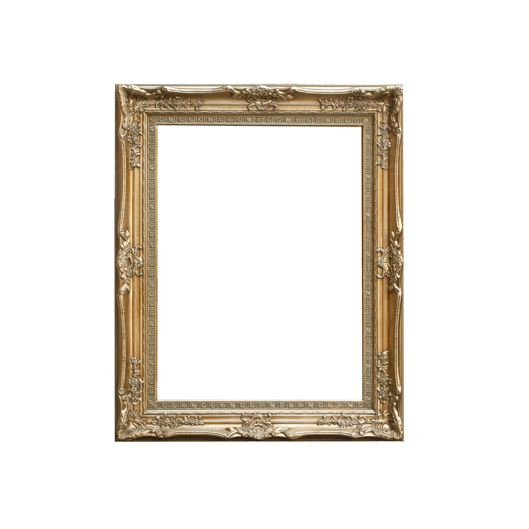 Wholesale High Quality Custom Retro Classic Gold Color Solid Wood Antique Oil Painting Frame