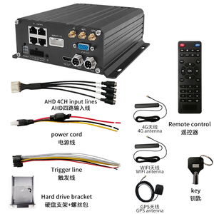 Seemetech mvr 8CH <span class=keywords><strong>NVR</strong></span> AHD IPC GPS/4 gam/Wifi với ai chức năng DMS/ADAS/BSD/APC xe tải <span class=keywords><strong>DVR</strong></span> Xe bus mnvr xe di động <span class=keywords><strong>DVR</strong></span> Kit - Product Image 2