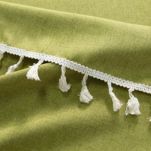 Mantel embellecedor de lino de imitación al por mayor, impermeable, a prueba de derrames, resistente a las manchas, sin arrugas, a prueba de aceite, cubierta de mesa interior y exterior - Product Image 4