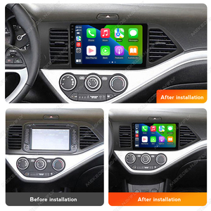 MEKEDE Car-play Android Auto Car Multimedia IPS Touch Screen 4core 2 + 32GB FM Navigation pour <span class=keywords><strong>KIA</strong></span> Morning 2011-2017 - Product Image 2
