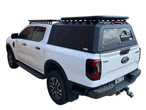ฝาครอบกระบะท้ายรถกระบะเหล็กสำหรับรถออฟโรด 4x4 สำหรับตั้งแคมป์ กันน้ำ สำหรับรถฟอร์ด เรนเจอร์ ไวลด์แทรค ปี 2023 - Product Image 1