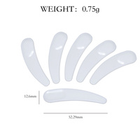 Spatule de beauté de haute qualité, lisse et intégrée, pour l'application de masques faciaux et de crèmes
