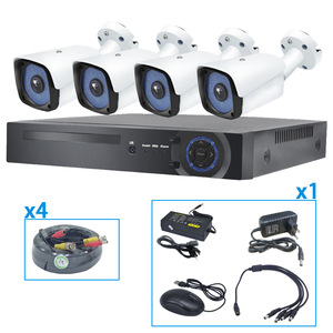Equipo de monitoreo de seguridad 4CH POE NVR 2K con sensor CMOS y opciones de almacenamiento de datos de tarjeta SD - Product Image 6