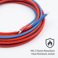 Rangkaian Kabel Baterai Penyimpanan Energi Khusus dengan Terminal Ring Lug ke Fork untuk Sistem EV, Solar, dan UPS