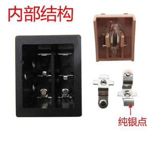 Interrupteur de puissance haute performance 30A en forme de bateau pour machine à souder à panneau de générateur à quatre broches, interrupteur d'alimentation léger pour nettoyage 4x - Product Image 3