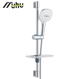 Ensemble de pomme de douche moderne en cascade nordique à 3 fonctions, ensemble de barre de douche coulissante en acier inoxydable 304 avec <span class=keywords><strong>tuyau</strong></span> <span class=keywords><strong>souple</strong></span> - Product Image 6