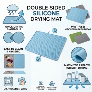 Tappetino in Microfibra Composita Resistente 40x50cm per Protezione <span class=keywords><strong>Lavello</strong></span> Cucina, Vendita all'Ingrosso - Product Image 4