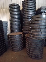 Couvercles de regard en fonte ductile 60x60 pour accès aux égouts et aux installations routières