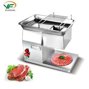electric table type fully automatic commercial meat slicer automatic Shredded meat cutting machine