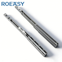 Roulettes de porte coulissante pour armoire, roulettes de porte à fermeture douce en zinc, rail de porte coulissante pour armoire