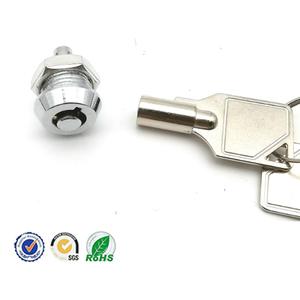 <span class=keywords><strong>Serratura</strong></span> <span class=keywords><strong>a</strong></span> Spinta Tubolare FS6310 in Lega di Zinco 12mm Finitura Cromata per Armadietti Industriali - Product Image 2