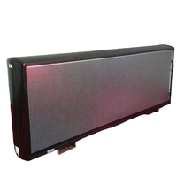 Haute Définition P2.5 P3.33 P5 Panneau Super Mince Double Face Extérieur 960x320mm Toit De Voiture Publicité Led Écran D'affichage Led
