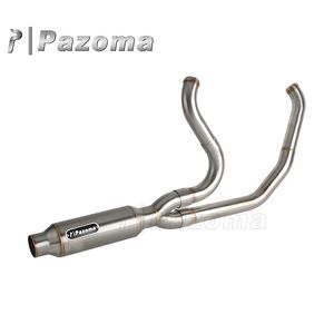 Мотоцикл <span class=keywords><strong>2</strong></span> в 1 полностью полная система глушителя выхлопа для Harley M8 Touring FLHT FLHR FLHX FLTRX FLTRU 2017-2025 вверх модели - Product Image 3