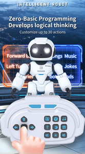 <span class=keywords><strong>Robot</strong></span> IA interactif intelligent - Contrôle tactile, questions et réponses, danse et compagnon éducatif pour le codage - Product Image 2