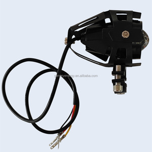 Projecteur LED réglable étanche IP67 de 5 pouces avec moteur sans balais et cadre orange 36V <span class=keywords><strong>pour</strong></span> vélos électriques - Product Image 4