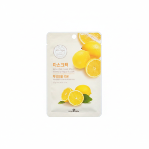 Olive Farm Lemon Extract Face Mask Korean Skincare Essential Brightening Vitamin C Moisturizing Soothing - Product Image 2