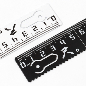 Hoge Kwaliteit 20Cm Dik Mat Staal Liniaal Met Duurzaam Boek Mark Grote Schaal Schoolaanbod Voor Studenten Gemaakt Van Metaal - Product Image 3