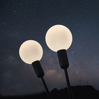 Lampe à ballon extérieure étanche IP65 en PVC, DC 12V, LED anti-éblouissement, éclairage décoratif pour pelouse, jardin et cour