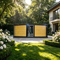 Maison préfabriquée extensible à 2 chambres, maison mobile moderne de type conteneur pour habitation, bureau, hôpital, villa
