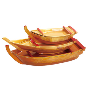 Bambou en plastique de haute qualité grande taille Restaurant japonais <span class=keywords><strong>Sushi</strong></span> bateau fête grand ABS <span class=keywords><strong>Sushi</strong></span> bateau pour <span class=keywords><strong>Sushi</strong></span> - Product Image 5